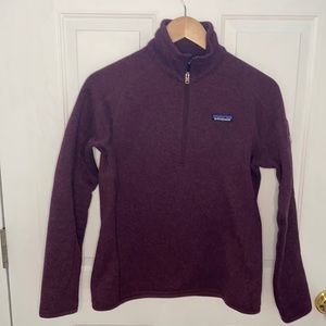 Woman’s Patagonia Better Sweater Quarter Zip